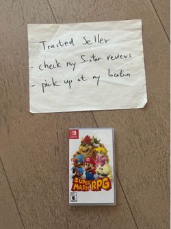 Super Mario Bros RPG (Nintendo Switch) compatible with switch 2