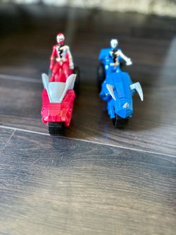 Power Ranger Toy Cars with Figures $2