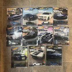 Hot Wheels Fast And Furious Premiums 
