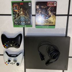 Xbox One X 1TB Two Controller With 2 Games