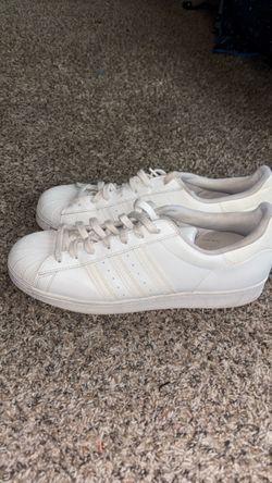 Adidas Superstar All-White Sneakers