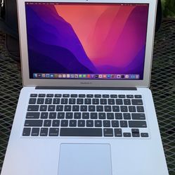 MacBook Air  macOS Monterey Model A1466 Light Laptop  Bag Included 
