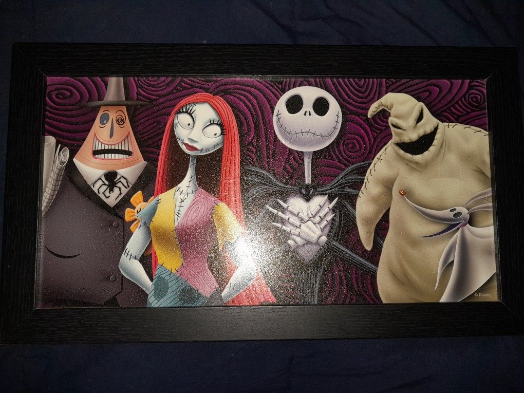 NIGHTMARE BEFORE CHRISTMAS FRAME