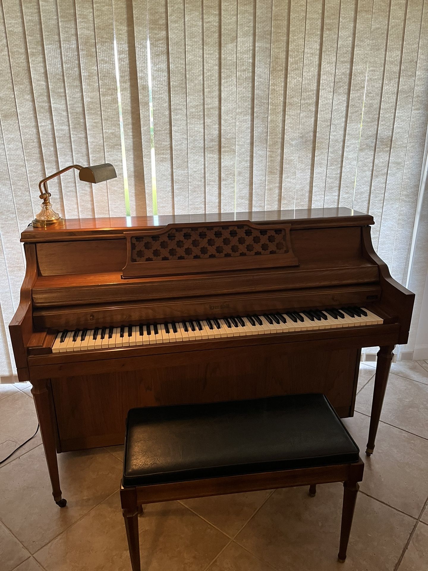 Kimball Upright Console Piano