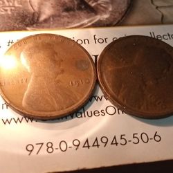 Old Lincoln Pennies 