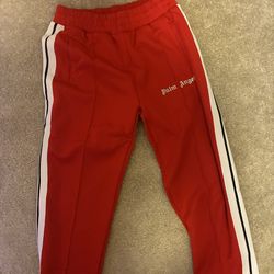 Red palm angels sweatpants