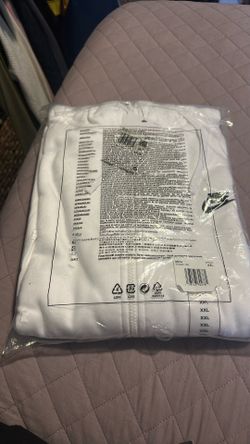 Nike Zip Up Hoodie white 