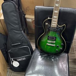 Epiphone Les Paul Prophecy Guitar (Olive Tiger Aged Gloss) *ACCEPTING OFFERS*