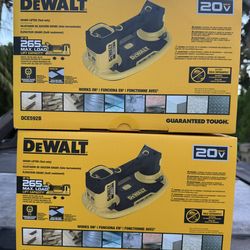 Pair Of Dewalt 20V Grabo Lifters  Brand New Sealed.