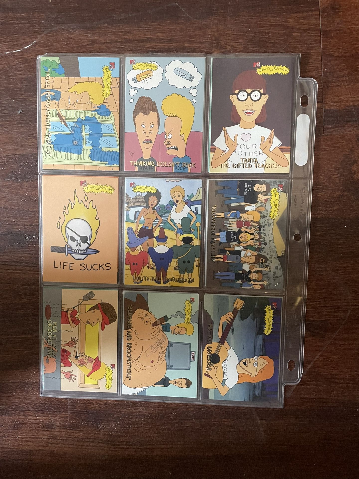 Beavis And Butthead Cards Collectibles & Art