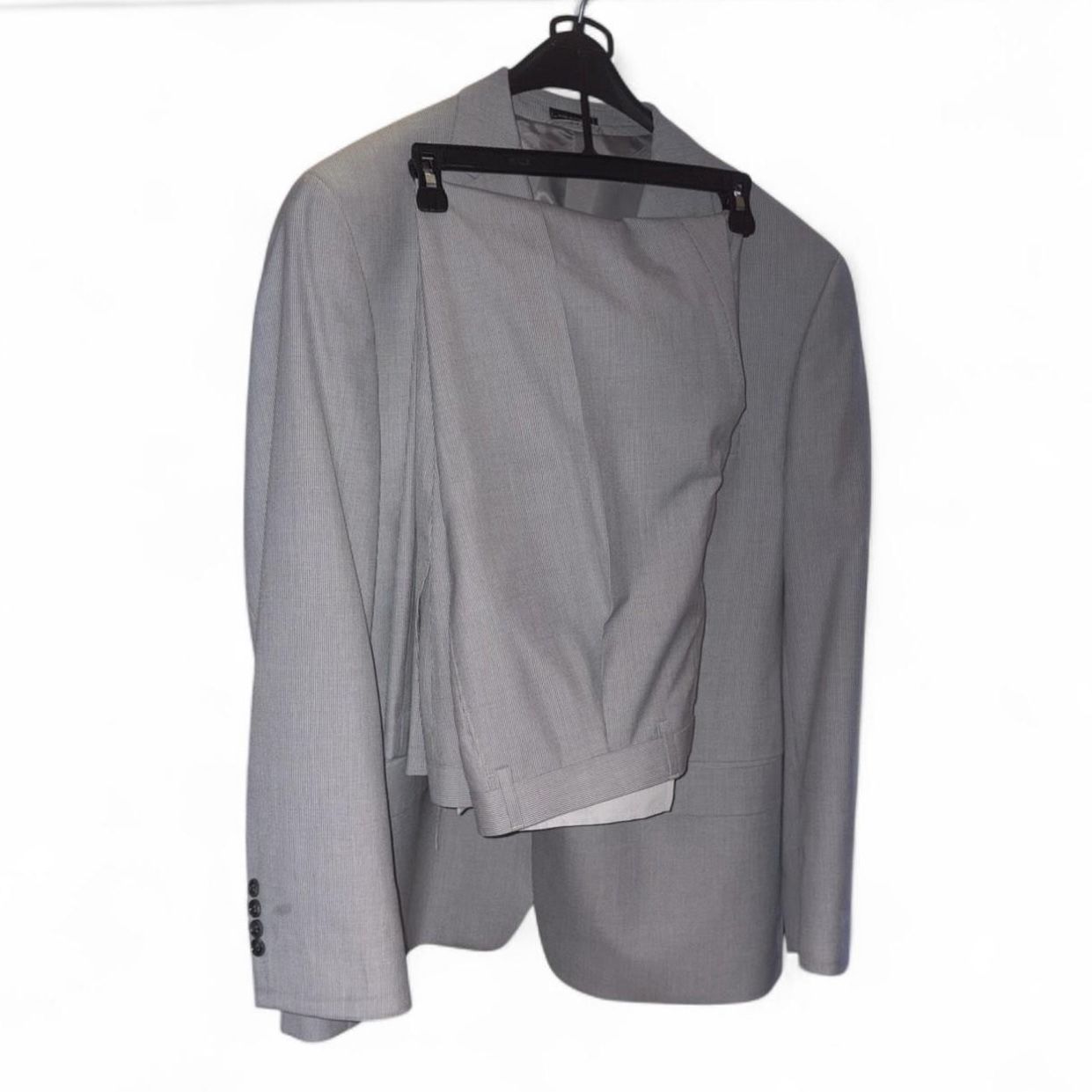 Sean John Mens Chambray Two Button Blazer Jacket!