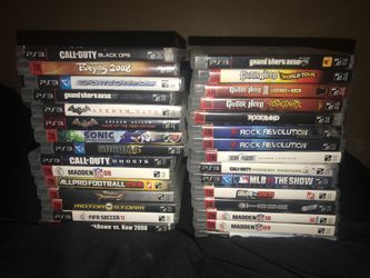 PS3 Games WIDE VARIETY!
