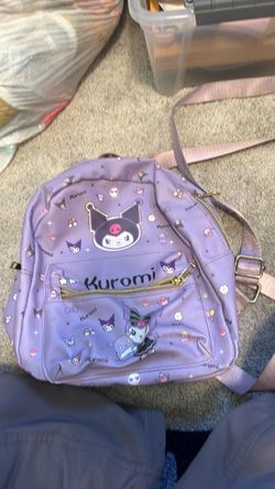 Kuromi Mini Backpack Purple