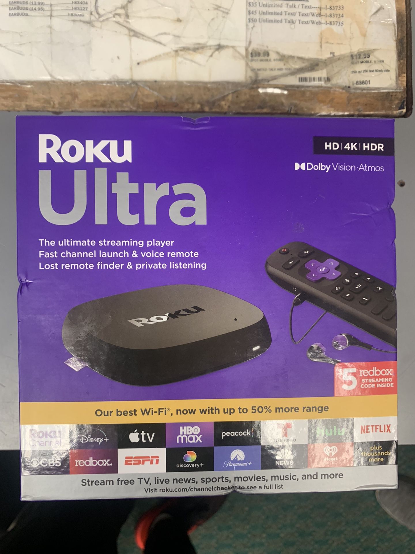 ROKU TV, ELECTRONICS ROKU SMART ULTRA IN BOX NEW !!