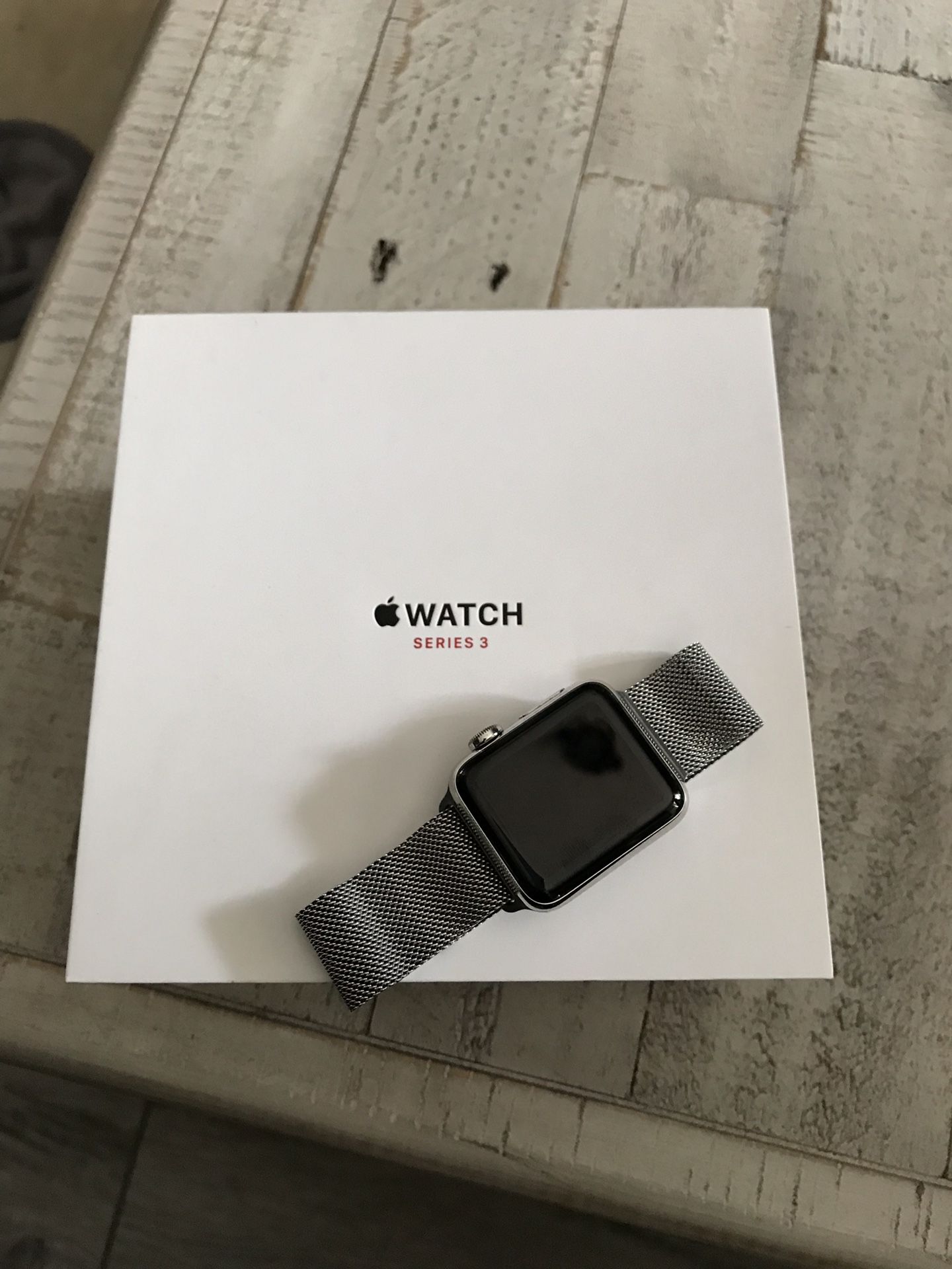 Apple Watch Series 3 Stainless Steel 38mm