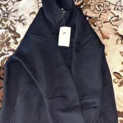 Black Nike Tech Zip Up Hoodie