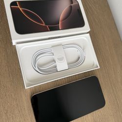 AT&T iPhone 16 Pro Max, Desert Titanium, 1TB