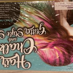 Hair Chalk Gifts for Girls Makeup Kit, Gift for Teen Girl Trendy Stuff, Kids, Teenage Tweens Teenager Temporary and Washable Color 