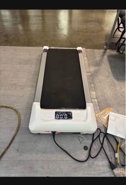 New Costway 0.6-3.8MPH Walking Pad Under Desk Treadmill with Remote Control and LED Display White