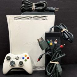 Microsoft Xbox 360 game system with controller