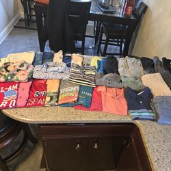 Boys Summer Clothing Lot Size 6-7 Preowned 