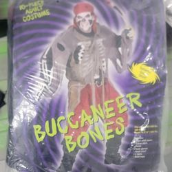Halloween Costume Buccaneer Bones