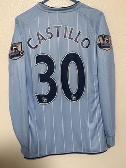 Manchester City 2007/08 Retro Castillo #30 M