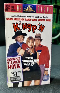 Kingpin - Woody Harrelson - VHS 