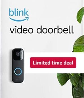 Blink Video Doorbell + Sync Module 2 | Two-year battery life, Two-way audio, HD