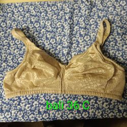 Beige Bali bra 36C