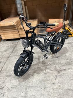 JANSNO X50 Fat Tire Electric Bike for Adults,NFC Display