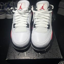 Jordan 4s “Red cement”