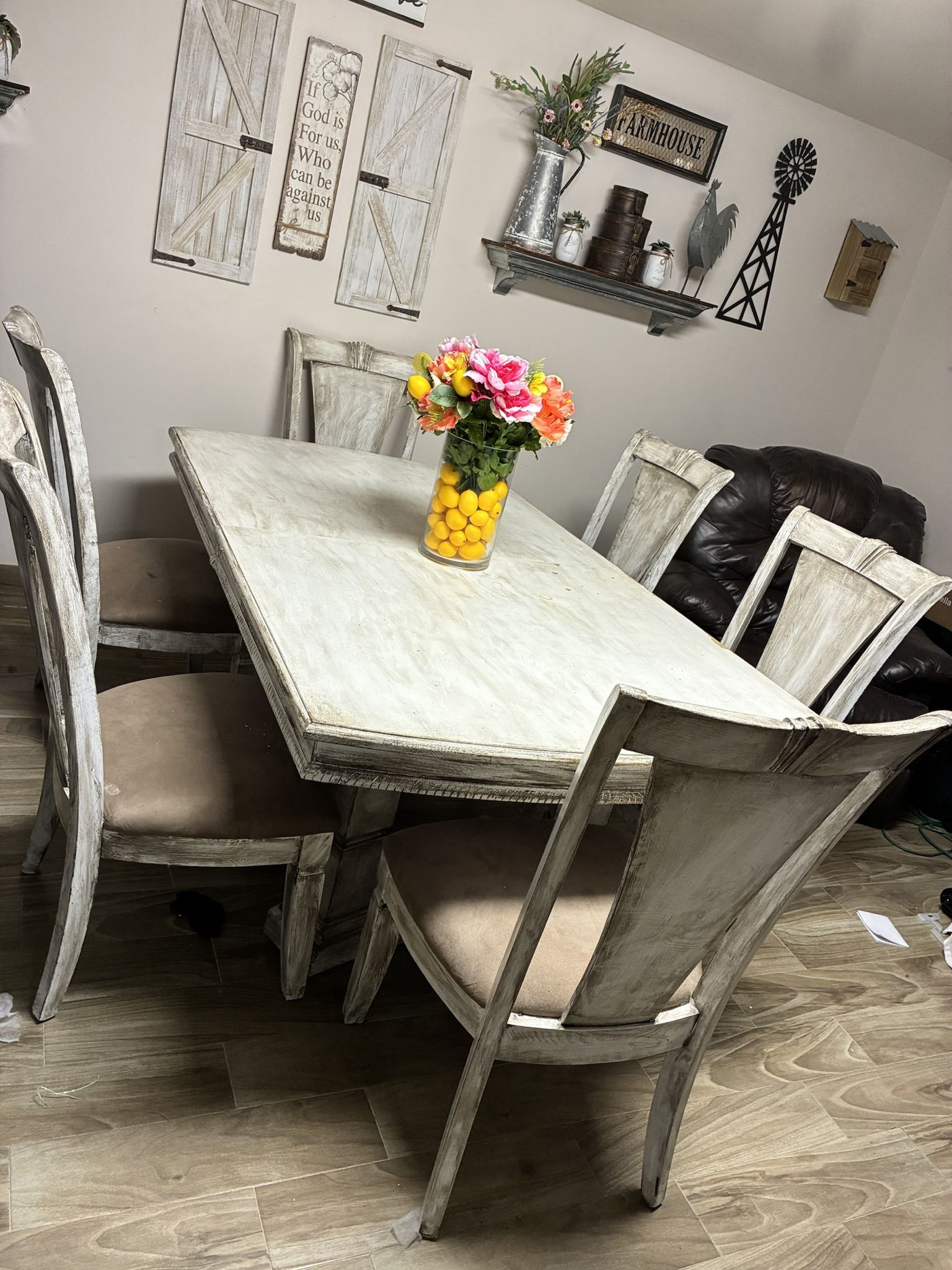 Dining Room Table With 6 Chairs