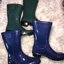 Two Pairs Of Uggs Boy Boots 