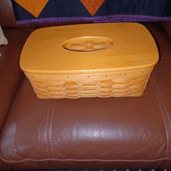 Longaberger  Tissue Basket 