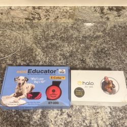Mini Educator E-Collar ET 300 And Halo Caesar Milan Halo 2+