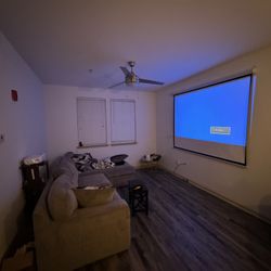 Automated Projector Screen 