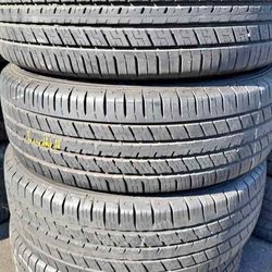 Set 225/55-18 Falken con el 80% de vida