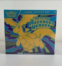 Pokemon TCG Ascended Heroes Elite Trainer Box  ETB