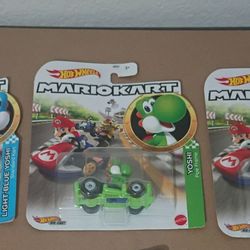 Yoshis Hot wheles lot x3