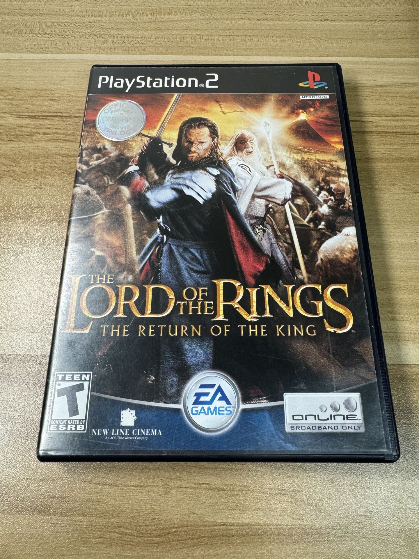 PS2 The Lord Of The Rings The Return Of The King
