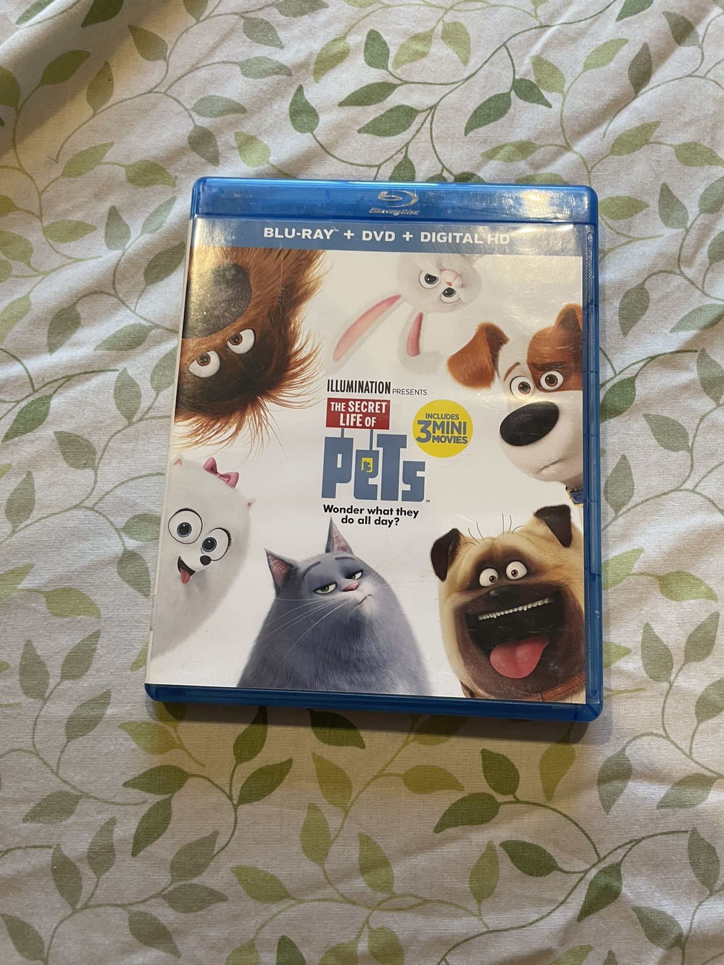 The Secret Life Of Pets (Blu-ray, 2016)