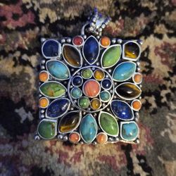 Squash blossom pendant