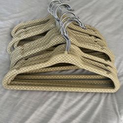 (25) Velvet Baby Hangers