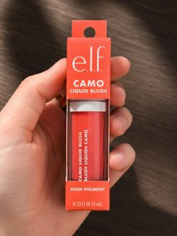 Elf Camo Liquid Blush High Pigment Shade: Coral Crush