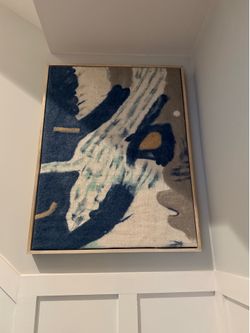 West elm fiber wall art