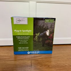 Mainstay Plug-In Spotlight Used Once