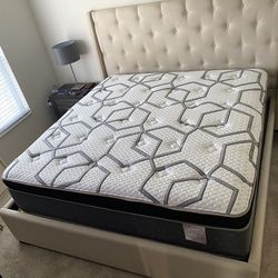 King Size Mattress 14” Inches Thick Pillow Top. Quality and Comfort,  Available All Sizes. New From Factory. Same Day Delivery