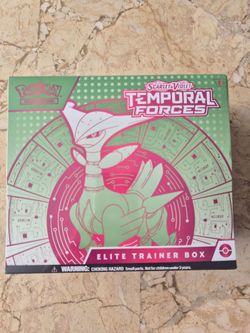 Pokemon Temporal Forces Iron Leaves Elite Trainer Box