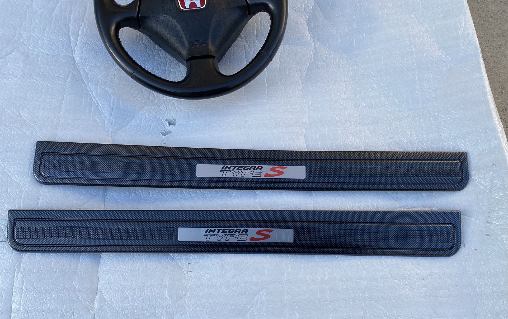 Acura Rsx Dc5 Type S Carbon Fiber Hydro Dipped Sills